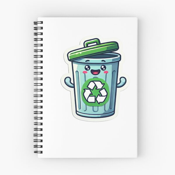 Item preview, Recycle trash can designed and sold by LewpyG.