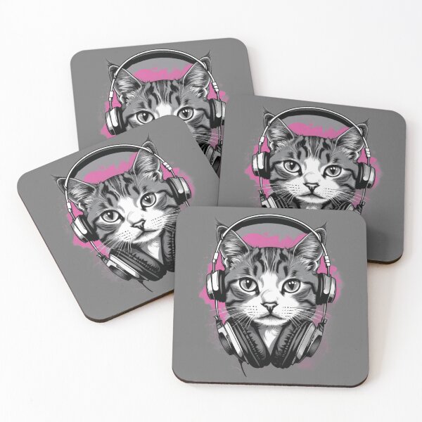 Item preview, cat headphone designed and sold by DahGrind.