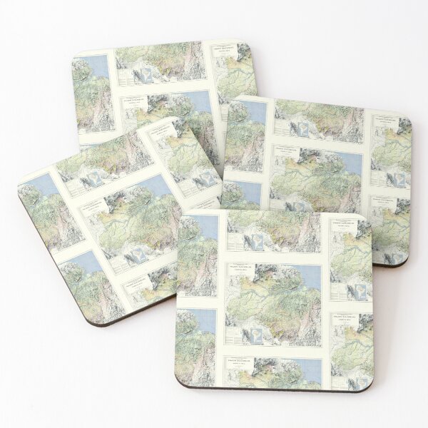Item preview, 1983 Amazon Rainforest, Brazil, Shaded Relief Map 3D digitally rendered designed and sold by ThinkAboutMaps.