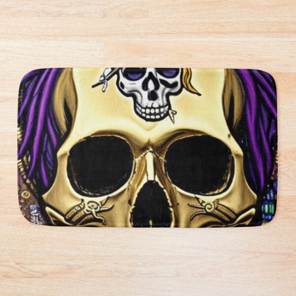Item preview, Gold Pirate Skull  designed and sold by TheDarkWardrobe.