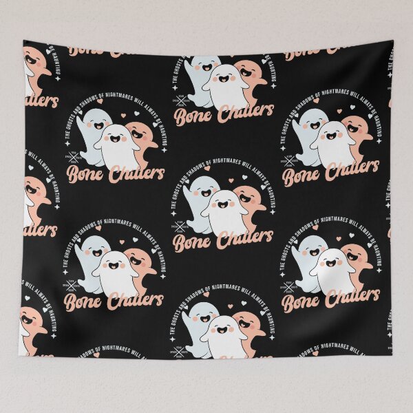 Item preview, Cute Ghost Trio Bone Chillers – Hauntingly Adorable Halloween designed and sold by Taans-Creation.