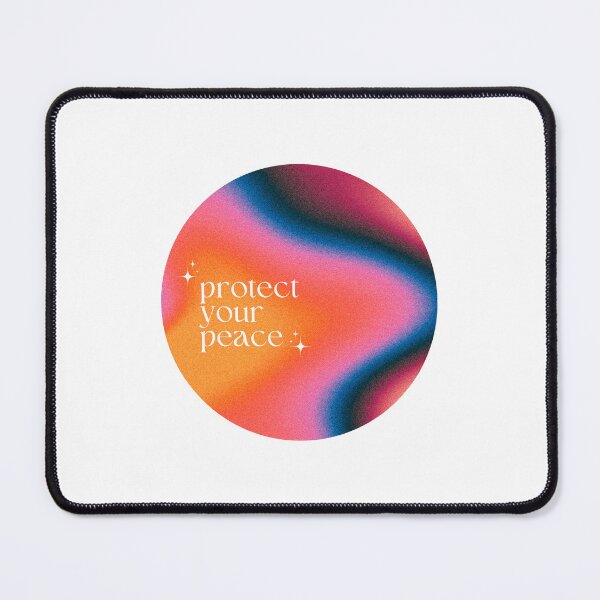 Item preview, Protect Your Peace Aura Quote designed and sold by nickiwrld.