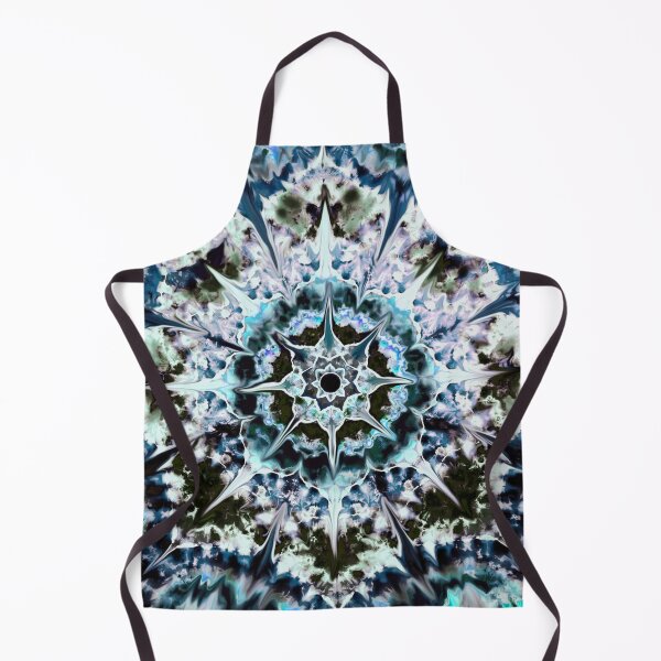 Item preview, Trippy Tie Dye Blue Snowflake deadhead designed and sold by AuroraXGreen.