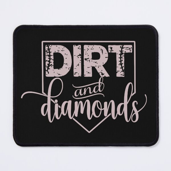 Item preview, Distressed Dirt and Diamonds Baseball Design designed and sold by AlienOccupation.