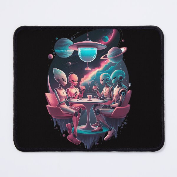 Item preview, Extraterrestrial drinking coffee to invade Earth designed and sold by Mahilis.