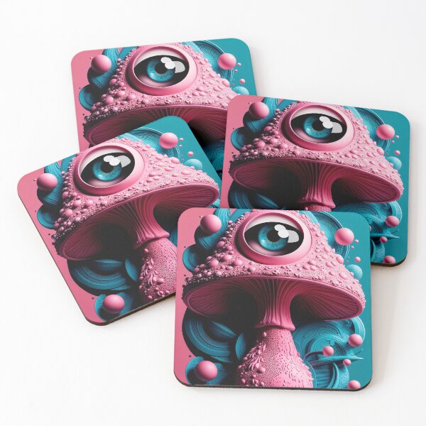 Item preview, Fungi Pink - FUNGAKULT 7 designed and sold by fungakult.