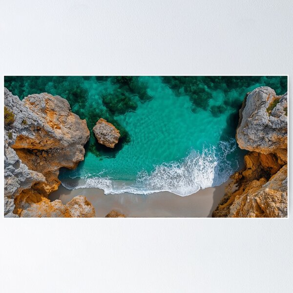 Item preview,  Waves Crashing on the Rocks. designed and sold by DigiCre8.