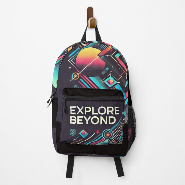 Item preview, Explore Beyond - Futuristic Geometric Abstract Space Design designed and sold by alkareem-ca.
