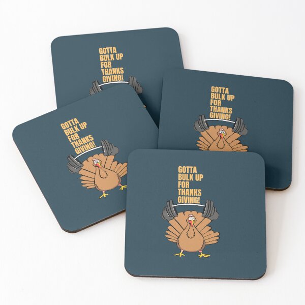 Item preview, Gotta Bulk Up For Thanksgiving Fitness Turkey designed and sold by prsagar01.