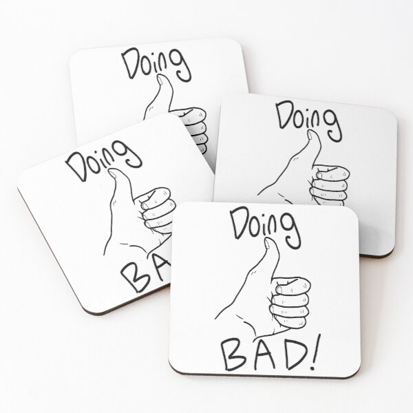 Item preview, Doing Bad! designed and sold by Vettin-Arts.