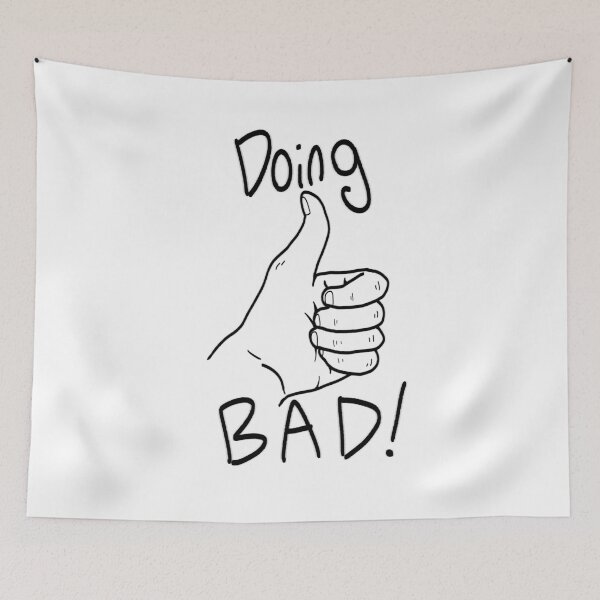 Item preview, Doing Bad! designed and sold by Vettin-Arts.