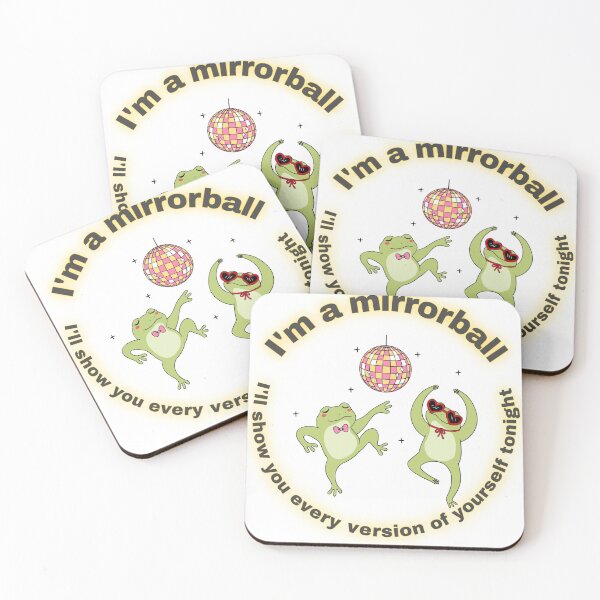 Item preview, Mirrorball Frogs Dancing designed and sold by Amerzbaberz.