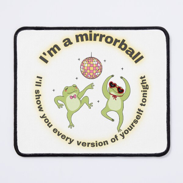 Item preview, Mirrorball Frogs Dancing designed and sold by Amerzbaberz.