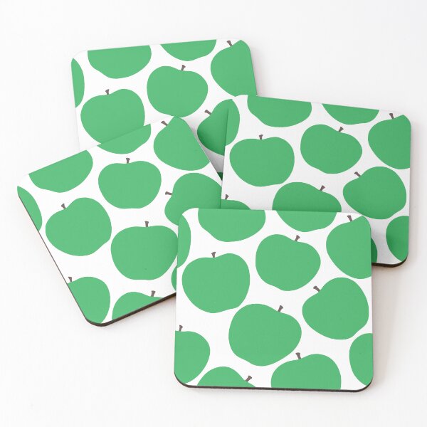 Item preview, Green apple pattern designed and sold by joymikim.