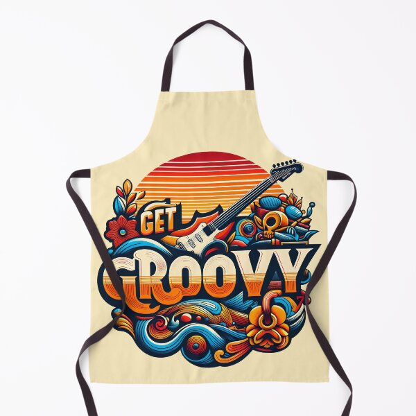 Item preview, get groovy, typography designed and sold by maxmaj.