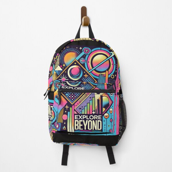 Item preview, Explore Beyond - Futuristic Geometric Abstract Space Design designed and sold by alkareem-ca.