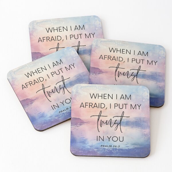 Item preview, Comforting Scripture Psalm 56:3 designed and sold by JWGifts4U.