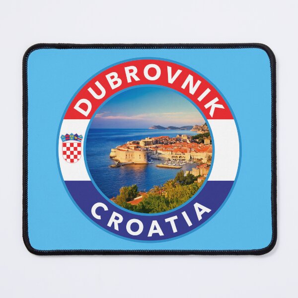 Item preview, Dubrovnik, Croatia Round Emblem designed and sold by travelwitheric.