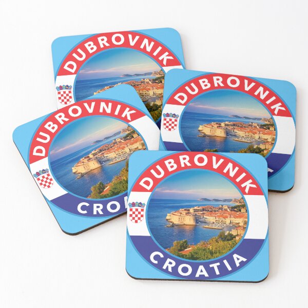 Item preview, Dubrovnik, Croatia Round Emblem designed and sold by travelwitheric.