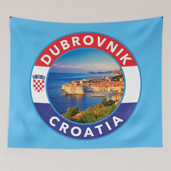 Item preview, Dubrovnik, Croatia Round Emblem designed and sold by travelwitheric.