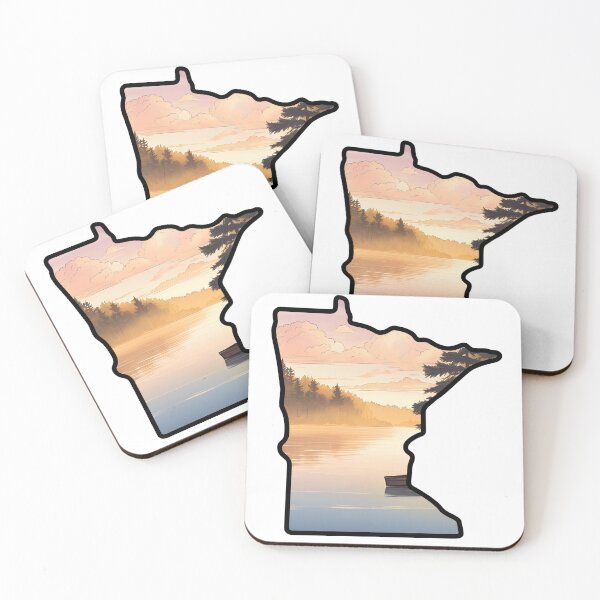 Item preview, Minnesota Sunset on the Lake designed and sold by DesignByRoseCo.