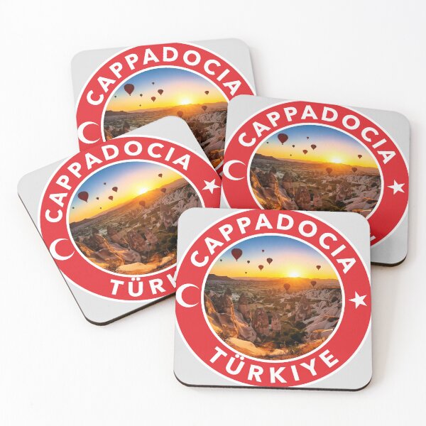 Item preview, Cappadocia, Türkiye Round Emblem designed and sold by travelwitheric.