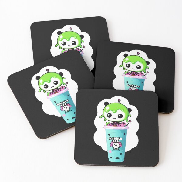 Item preview, Bubble Tea – Cute Matcha Boba Art Print designed and sold by Prime-Studio.