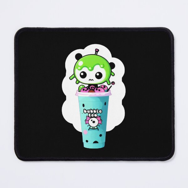 Item preview, Bubble Tea – Cute Matcha Boba Art Print designed and sold by Prime-Studio.