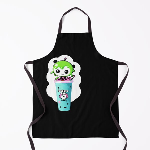 Item preview, Bubble Tea – Cute Matcha Boba Art Print designed and sold by Prime-Studio.