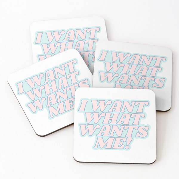 Item preview, I Want What Wants Me Bubble Words designed and sold by Kaylagwill.