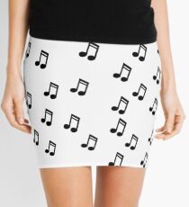 music notes Mini Skirt
