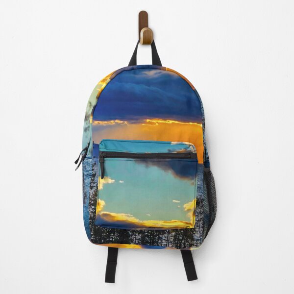 Item preview, Flathead Lake, Montana at golden sunset designed and sold by Travelways.