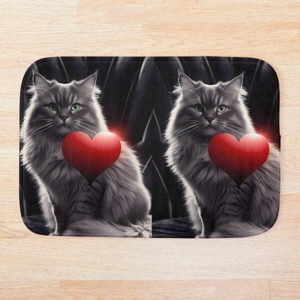 Item preview, Loving Cat, a cat with a heart designed and sold by Aleks894.