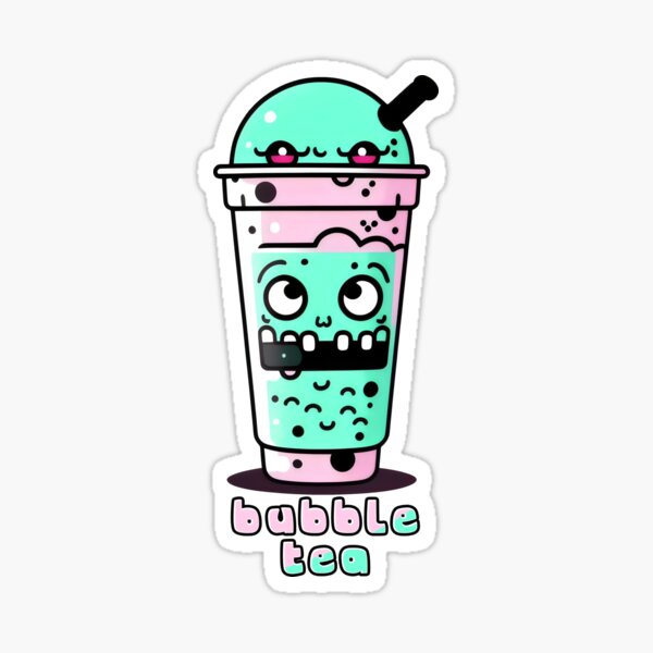 Item preview, Bubble Tea Cup – Cute Matcha Boba Lover Art designed and sold by Prime-Studio.