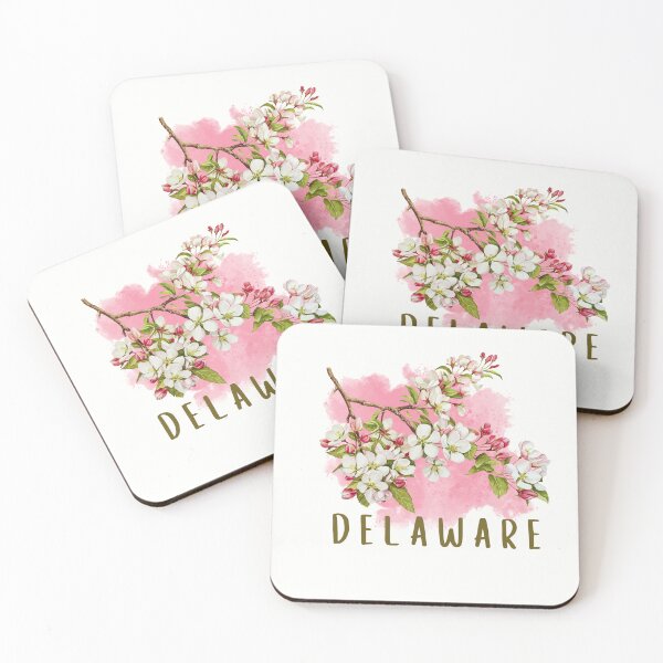 Item preview, Delaware State Flower Peach Blossom Classic T-shirt Sticker designed and sold by ThinkNature!.
