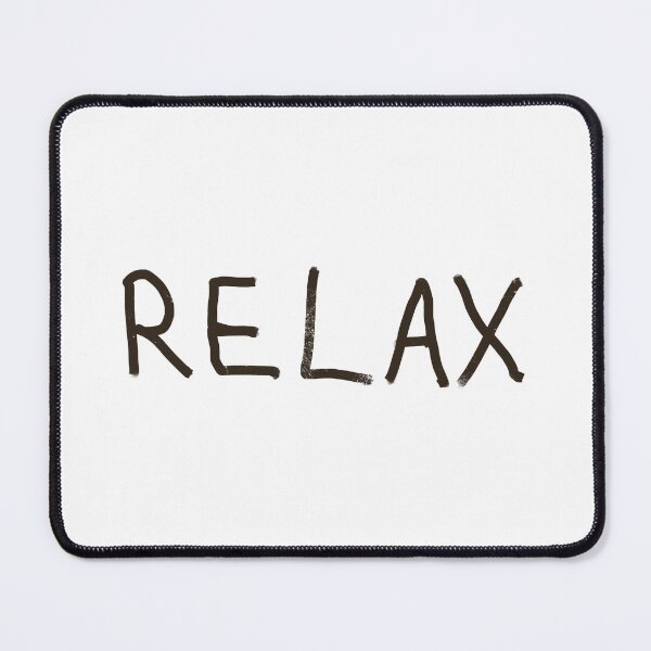 Item preview, Relax laid back painted text lettering designed and sold by JashJhaveri.
