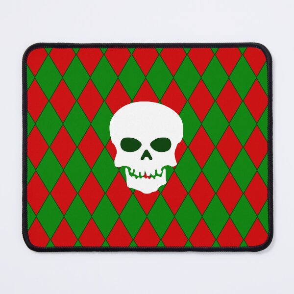 Item preview, ugly christmas skull harlequin creepy designed and sold by Gossip Rag.