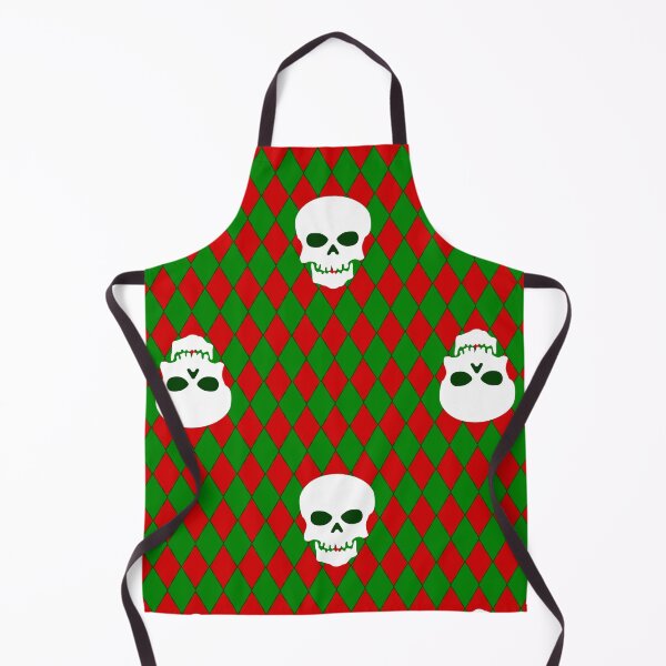 Item preview, ugly christmas skull harlequin creepy designed and sold by Gossip Rag.