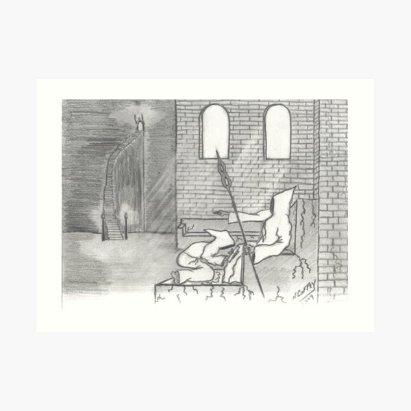 THE MESSENGER Art Print
