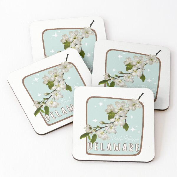 Item preview, Delaware State Flower Peach Blossom Classic T-shirt Sticker designed and sold by ThinkNature!.