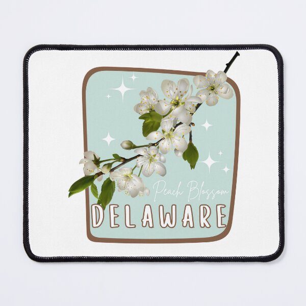 Item preview, Delaware State Flower Peach Blossom Classic T-shirt Sticker designed and sold by ThinkNature!.