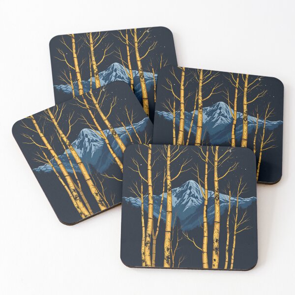 Item preview, Birches And Mountains designed and sold by league95.