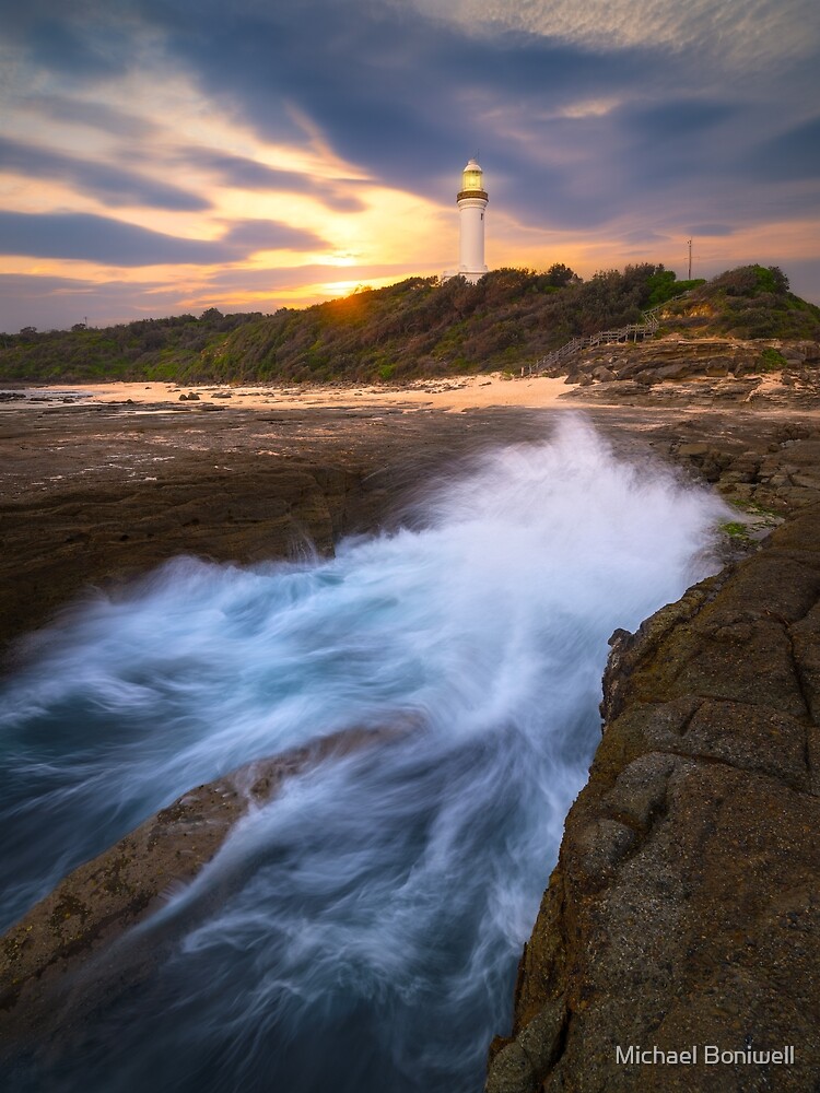Thumbnail 7 of 7, Framed Art Print, Norah Head Lighthouse, Central Coast, New South Wales, Australia designed and sold by Chockstone.