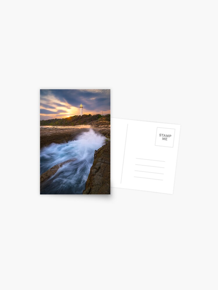 Thumbnail 1 of 2, Postcard, Norah Head Lighthouse, Central Coast, New South Wales, Australia designed and sold by Chockstone.
