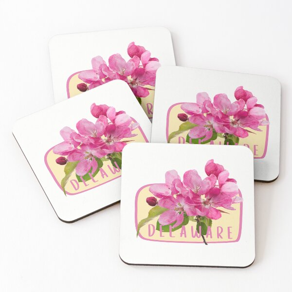 Item preview, Delaware State Flower Peach Blossom Classic T-shirt Sticker designed and sold by ThinkNature!.