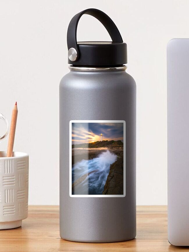 Thumbnail 1 of 3, Sticker, Norah Head Lighthouse, Central Coast, New South Wales, Australia designed and sold by Chockstone.