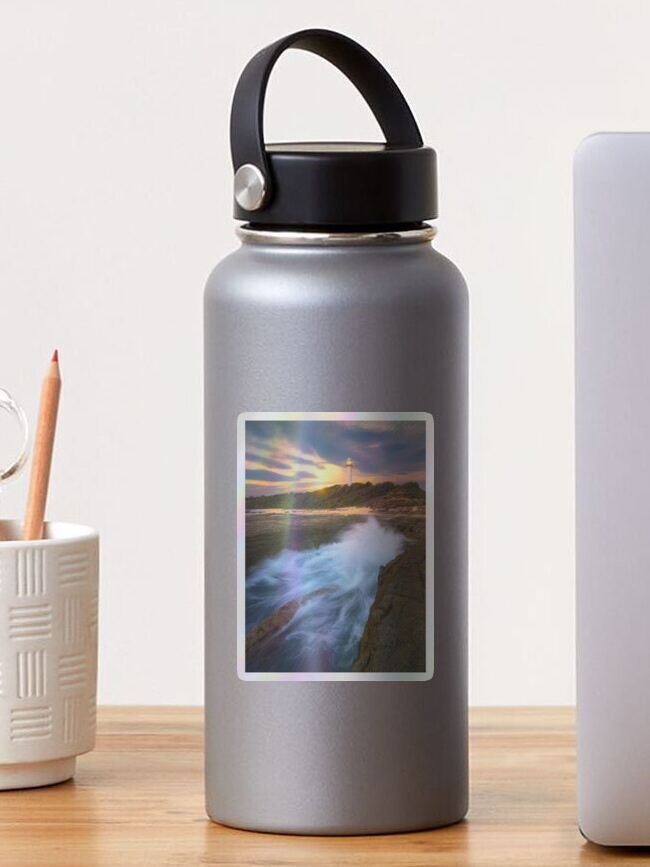 Thumbnail 1 of 4, Sticker, Norah Head Lighthouse, Central Coast, New South Wales, Australia designed and sold by Chockstone.