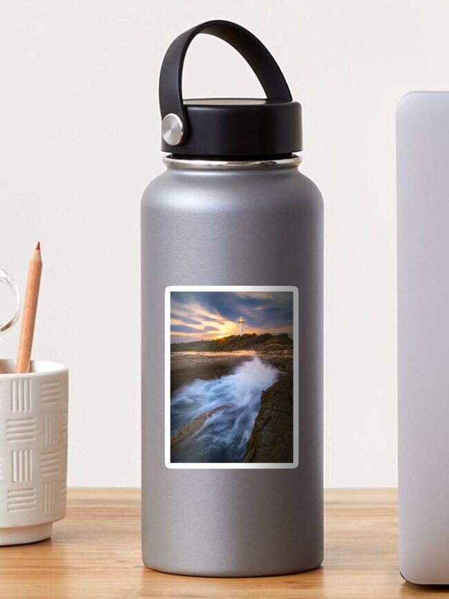 Thumbnail 1 of 3, Sticker, Norah Head Lighthouse, Central Coast, New South Wales, Australia designed and sold by Chockstone.