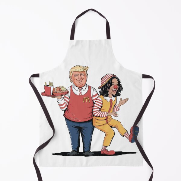 Item preview, Mc Donald's New Crew: Donald Trump and Kamala Harris designed and sold by RedPilled Apparel.
