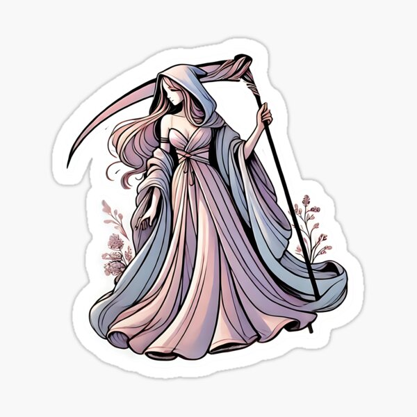 Item preview, The Enigmatic Reaper designed and sold by orangexii.